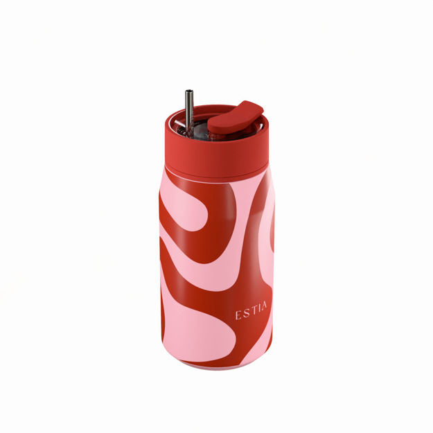 Θερμός Lens Save The Aegean 360ml Coral Waves | Estia Home Art