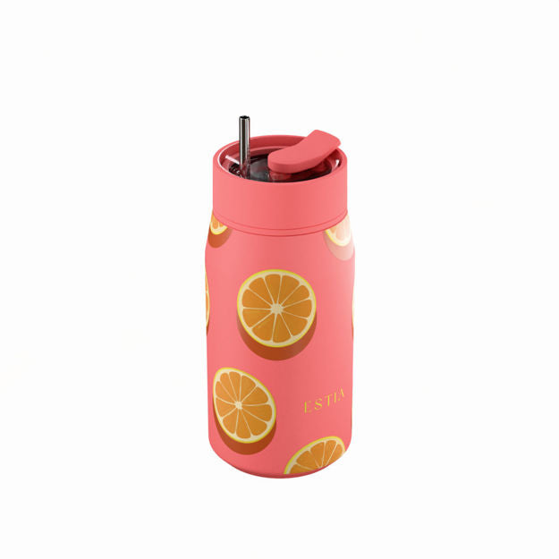 Θερμός Lens Save The Aegean 360ml Orange Pop | Estia Home Art