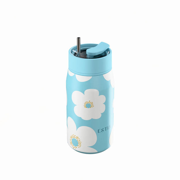 ΘΕΡΜΟΣ LENS SAVE THE AEGEAN 360ml BLUE DAISY | Estia Home Art