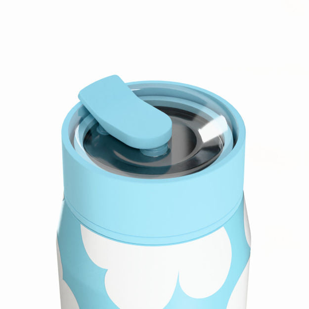 ΘΕΡΜΟΣ LENS SAVE THE AEGEAN 360ml BLUE DAISY | Estia Home Art