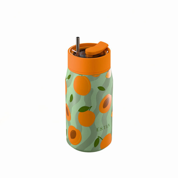 Θερμός Lens Save The Aegean 360ml Peach Garden | Estia Home Art