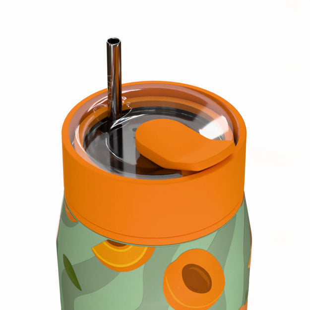 Θερμός Lens Save The Aegean 360ml Peach Garden | Estia Home Art