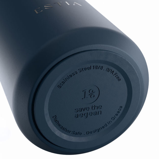 Θερμός Lens Save The Aegean 360ml Indigo | Estia Home Art