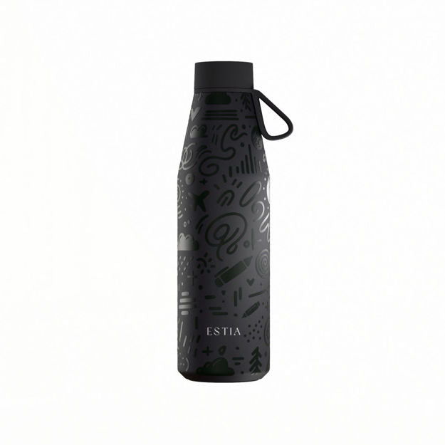Θερμός Flow Save The Aegean 500ml Noir Echo | Estia Home Art