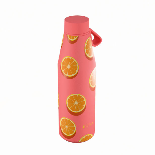 Θερμός Flow Save The Aegean 500ml Orange Pop | Estia Home Art