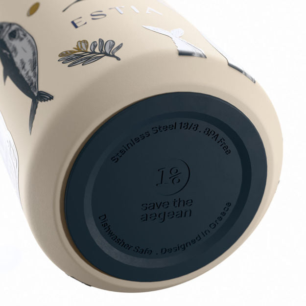 Θερμός Flow Save The Aegean 500ml Salt Life | Estia Home Art
