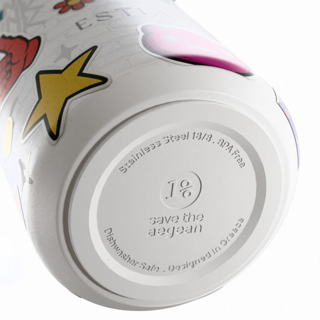 Θερμός Pulse Save The Aegean 500ml Urban Vibes | Estia Home Art