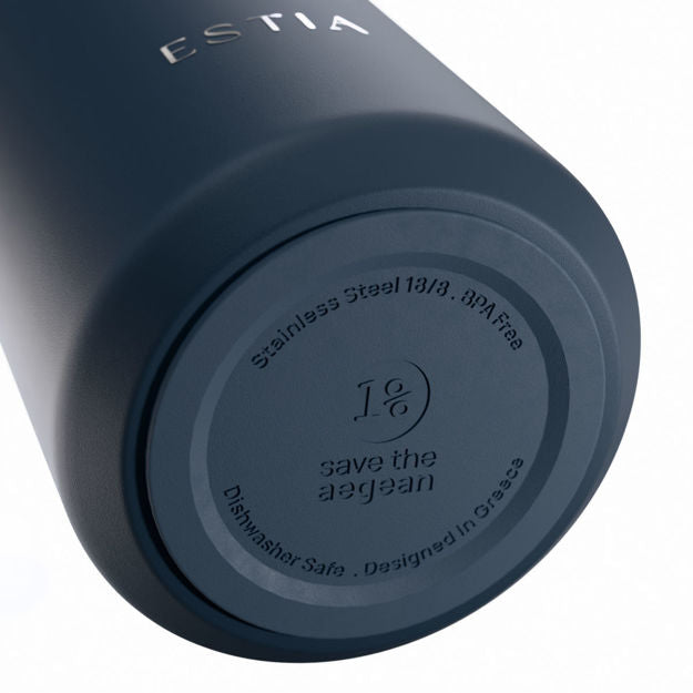 Θερμός Pulse Save The Aegean 500ml Indigo | Estia Home Art