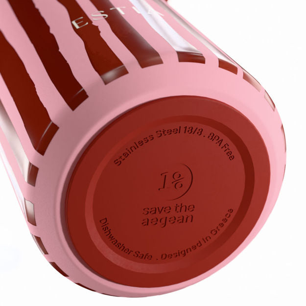Θερμός Pulse Save The Aegean 500ml Viva Stripe | Estia Home Art