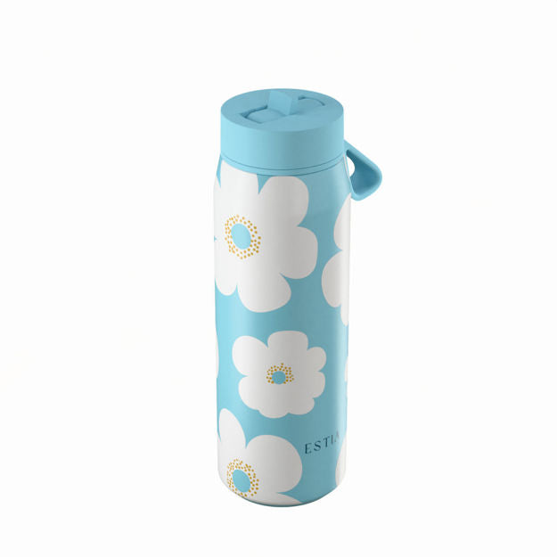 Θερμός Pulse Save The Aegean 500ml Blue Daisy | Estia Home Art