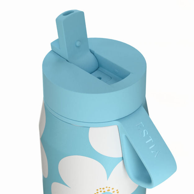Θερμός Pulse Save The Aegean 500ml Blue Daisy | Estia Home Art