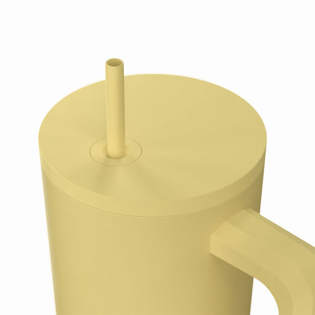 Ανοξείδωτο Θερμός Estia Straw Tumbler XL Save The Aegean 900ml Sunbeam | Estia Home Art