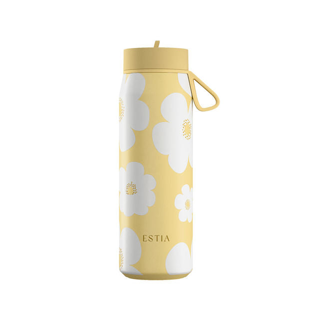 Θερμός Pulse Save The Aegean 500ml Yellow Daisy | Estia Home Art