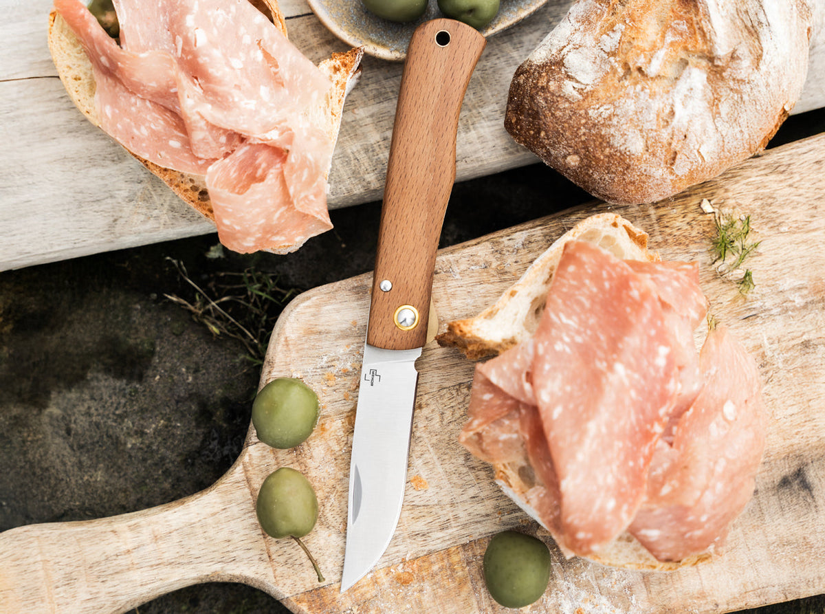 Σουγιάς Boker Plus Rusticus με Λεπίδα 420 και Ξύλινη Λαβή Οξιάς