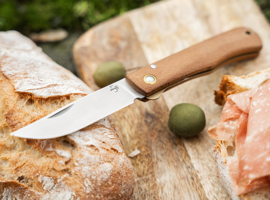 Σουγιάς Boker Plus Rusticus με Λεπίδα 420 και Ξύλινη Λαβή Οξιάς
