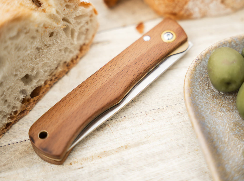 Σουγιάς Boker Plus Rusticus με Λεπίδα 420 και Ξύλινη Λαβή Οξιάς