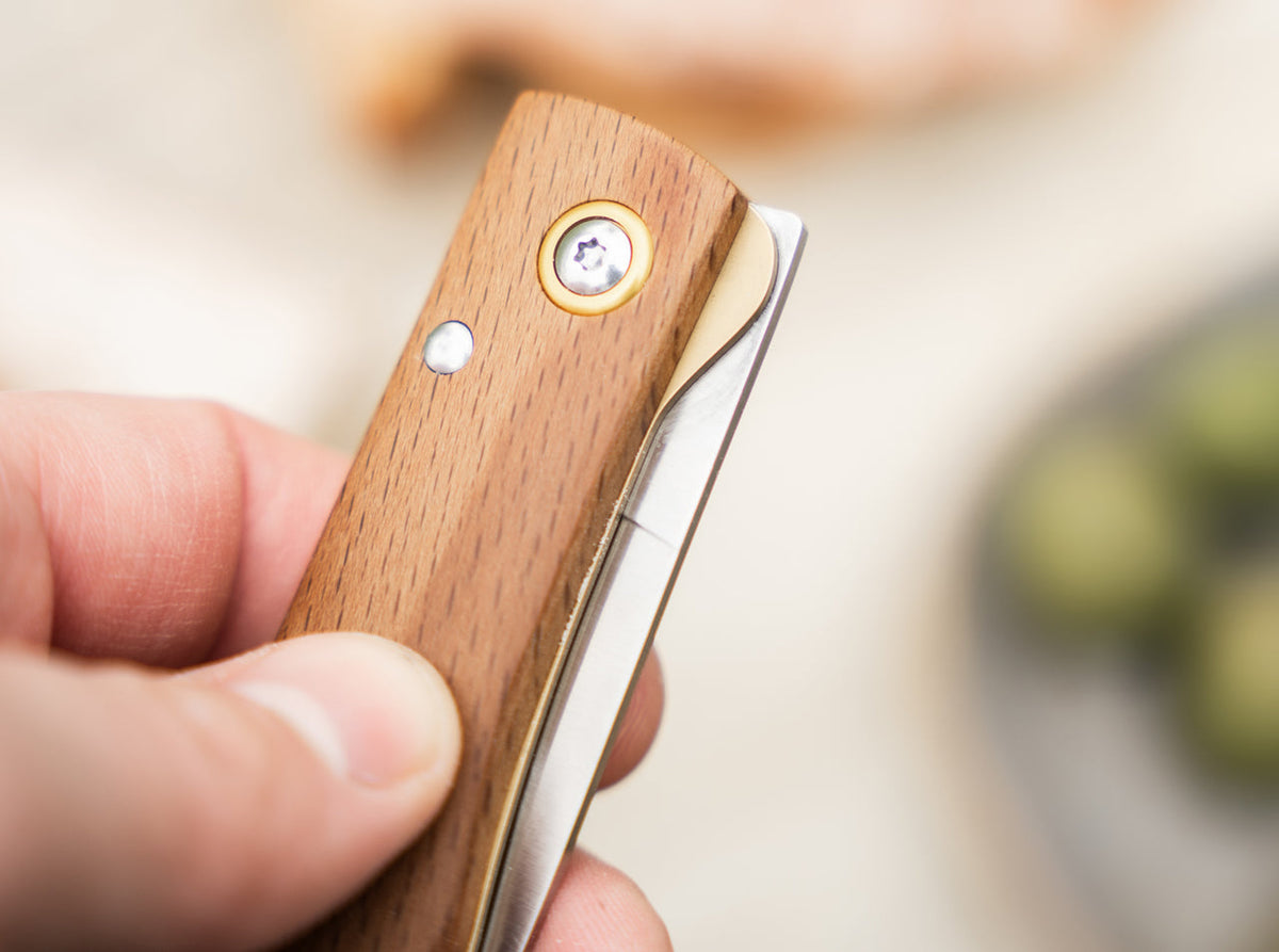 Σουγιάς Boker Plus Rusticus με Λεπίδα 420 και Ξύλινη Λαβή Οξιάς