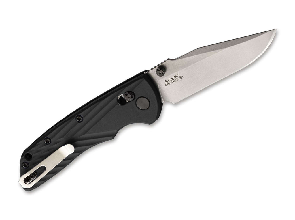 Σουγιάς Hogue Deka Clip Point Tumble Black MagnaCut | www.lightgear.gr