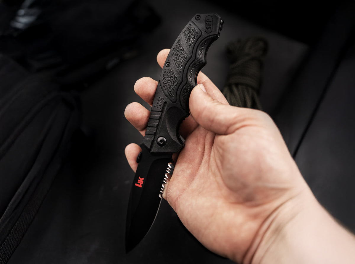 Σουγιάς Heckler & Koch SFP Tactical Folder All Black | www.lightgear.gr