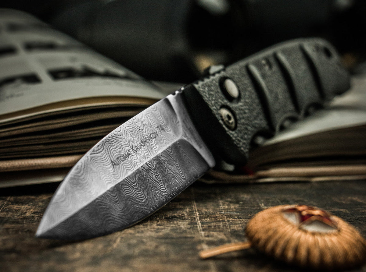 Σουγιάς Boker Plus KALS-74 Spearpoint Damascus | www.lightgear.gr