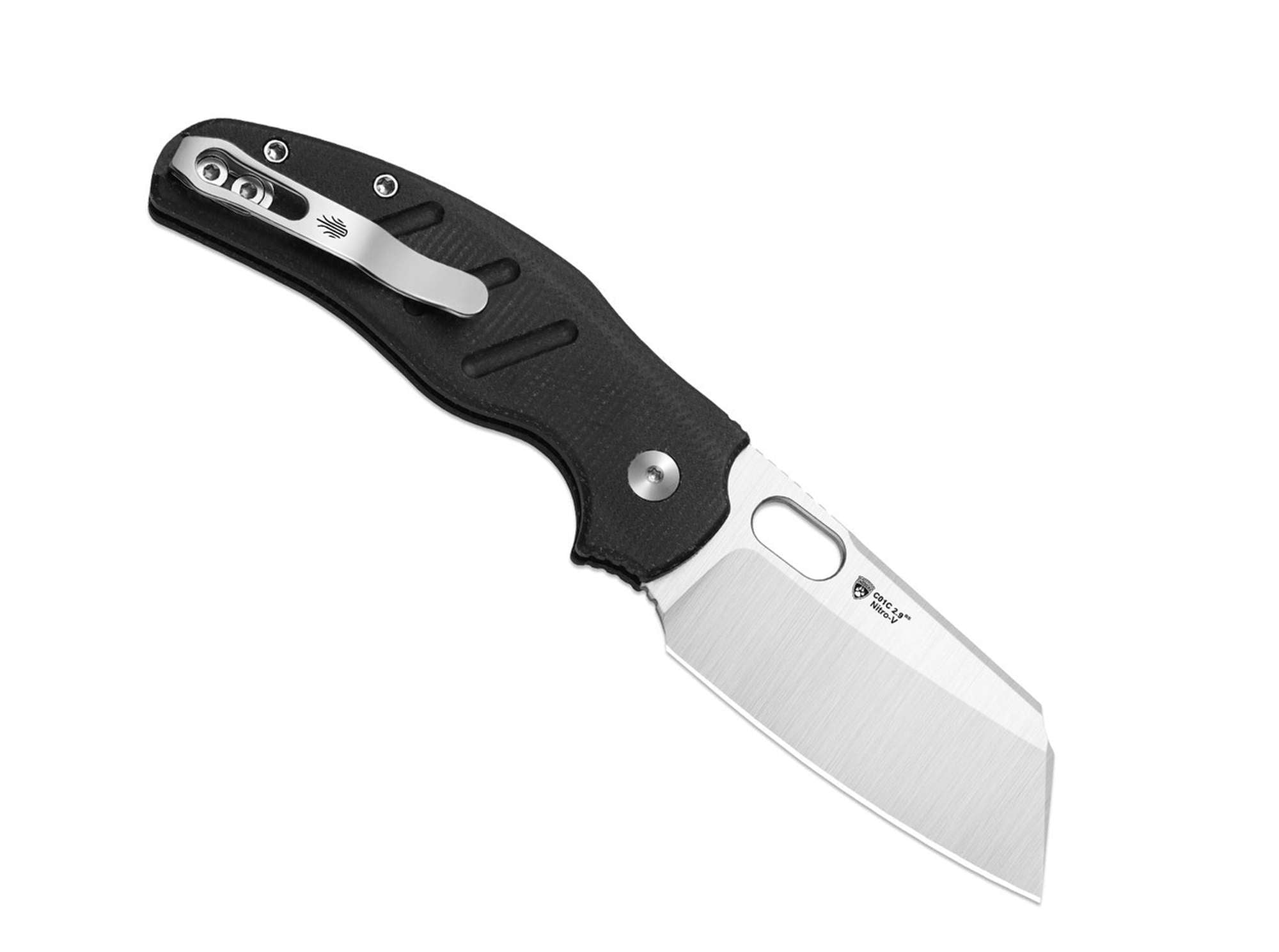 Σουγιάς Kizer C01C 2.9 CD Nitro-V Black Micarta | www.lightgear.gr