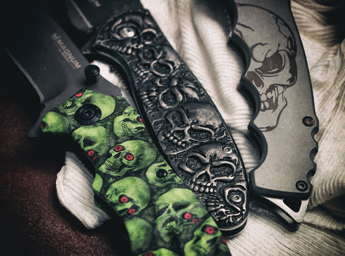 Σουγιάς Boker Magnum Dia de los Muertos | www.lightgear.gr