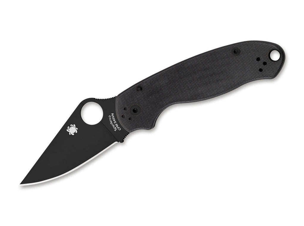 Σουγιάς Spyderco Para 3 G10 Black Blade PlainEdge | www.lightgear.gr