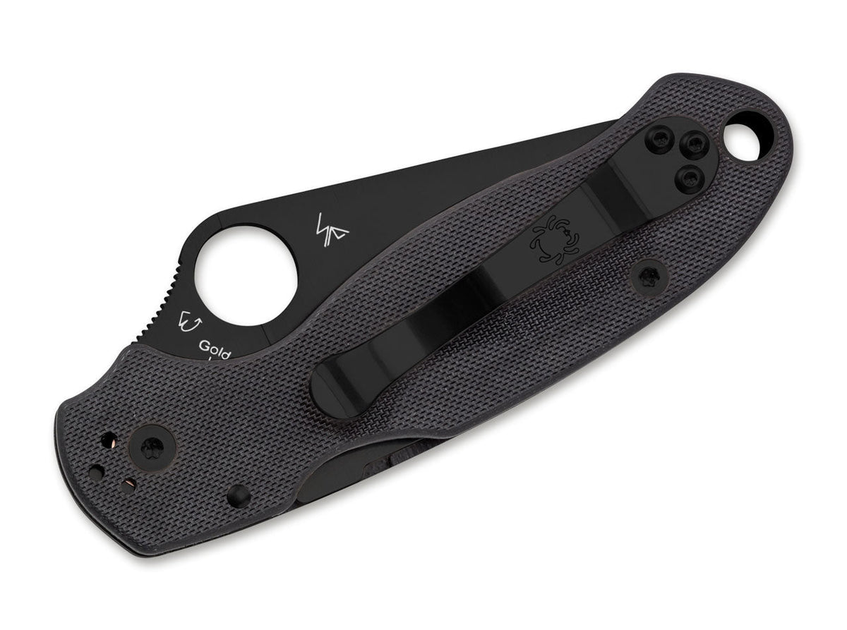 Σουγιάς Spyderco Para 3 G10 Black Blade PlainEdge | www.lightgear.gr