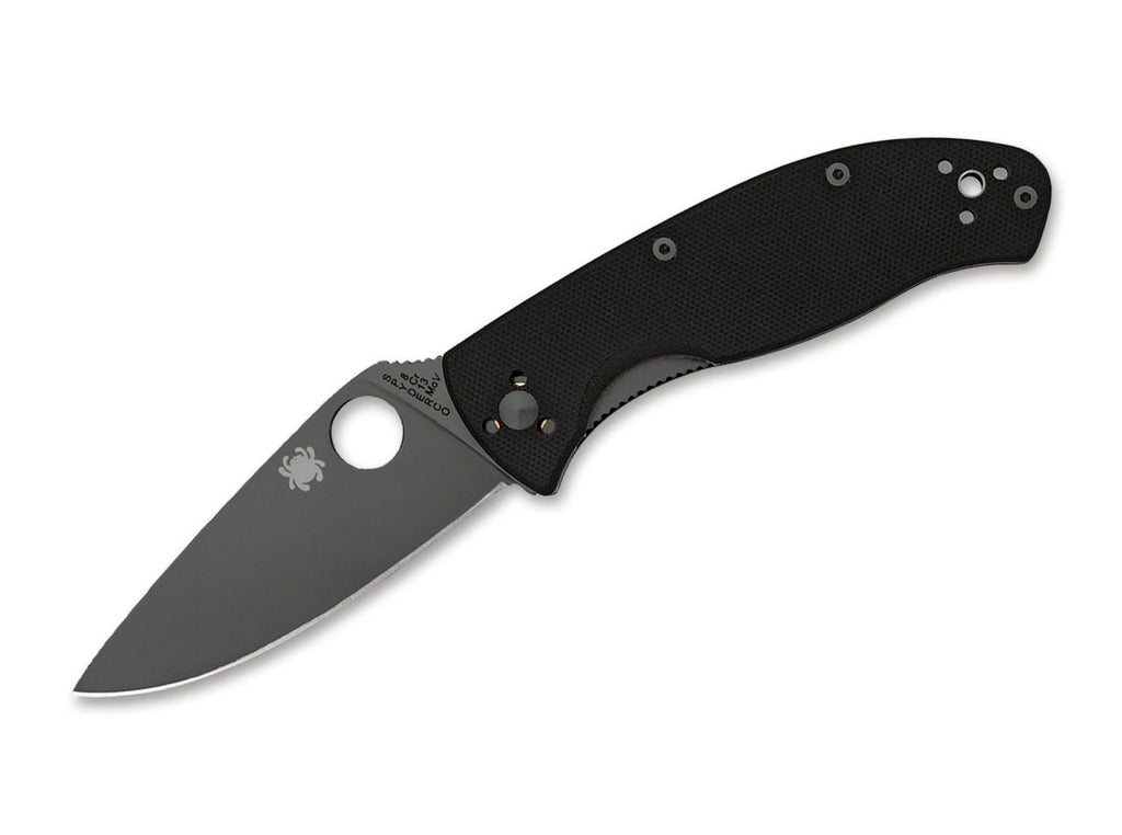 Σουγιάς Spyderco Tenacious Black Plain | www.lightgear.gr