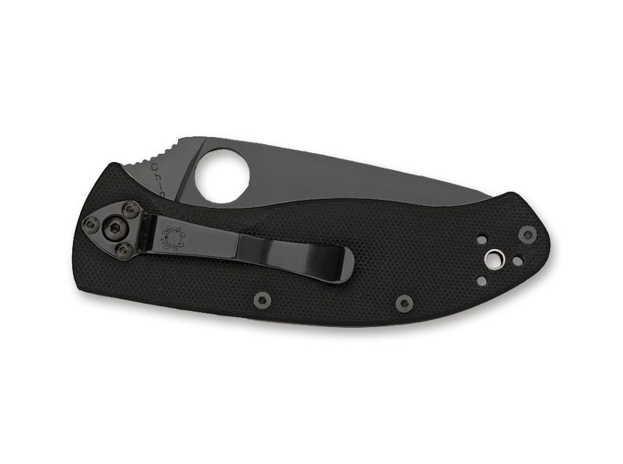 Σουγιάς Spyderco Tenacious Black Plain | www.lightgear.gr