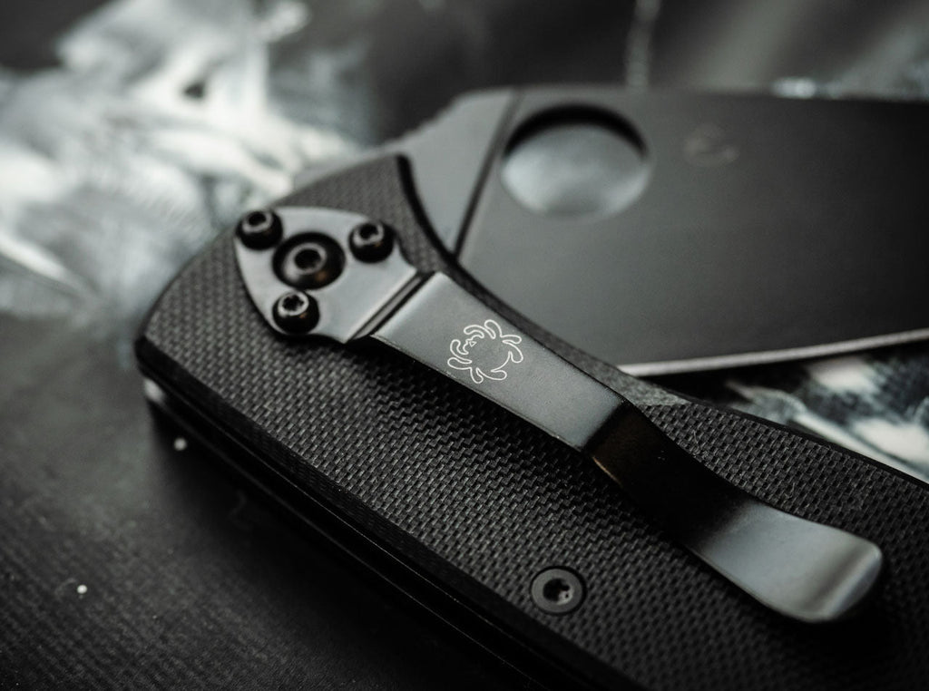 Σουγιάς Spyderco Tenacious Black Plain | www.lightgear.gr