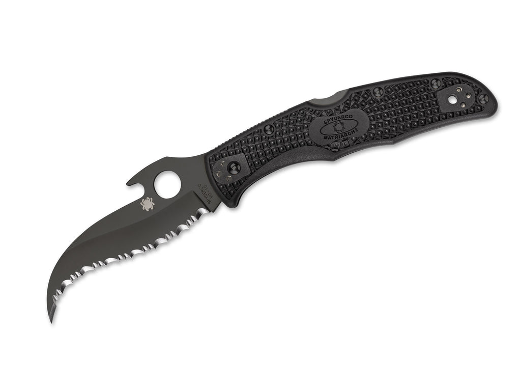 Σουγιάς Spyderco Matriarch 2 Black | www.lightgear.gr