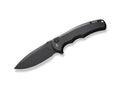 Σουγιάς CIVIVI Button Lock Praxis Aluminum All Black Nitro-V | www.lightgear.gr