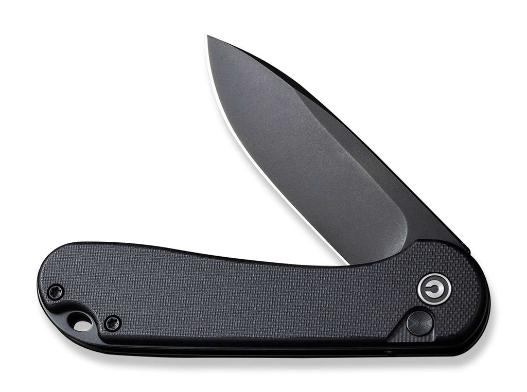 Σουγιάς CIVIVI Button Lock Elementum II G10 Black Nitro-V | www.lightgear.gr