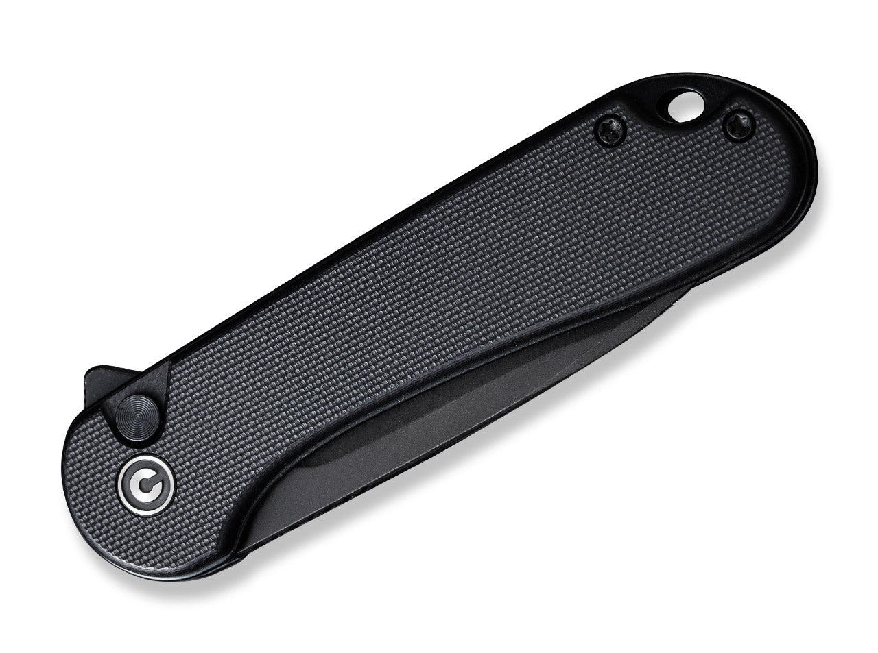 Σουγιάς CIVIVI Button Lock Elementum II G10 Black Nitro-V | www.lightgear.gr