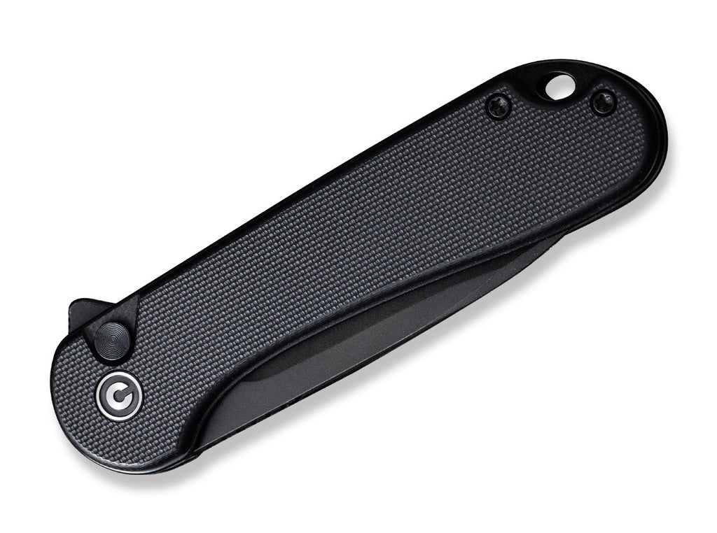 Σουγιάς CIVIVI Button Lock Elementum II G10 Black Nitro-V | www.lightgear.gr
