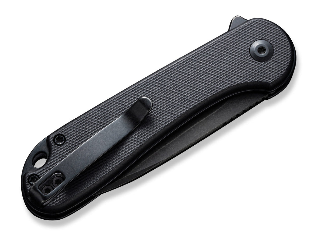 Σουγιάς CIVIVI Button Lock Elementum II G10 Black Nitro-V | www.lightgear.gr