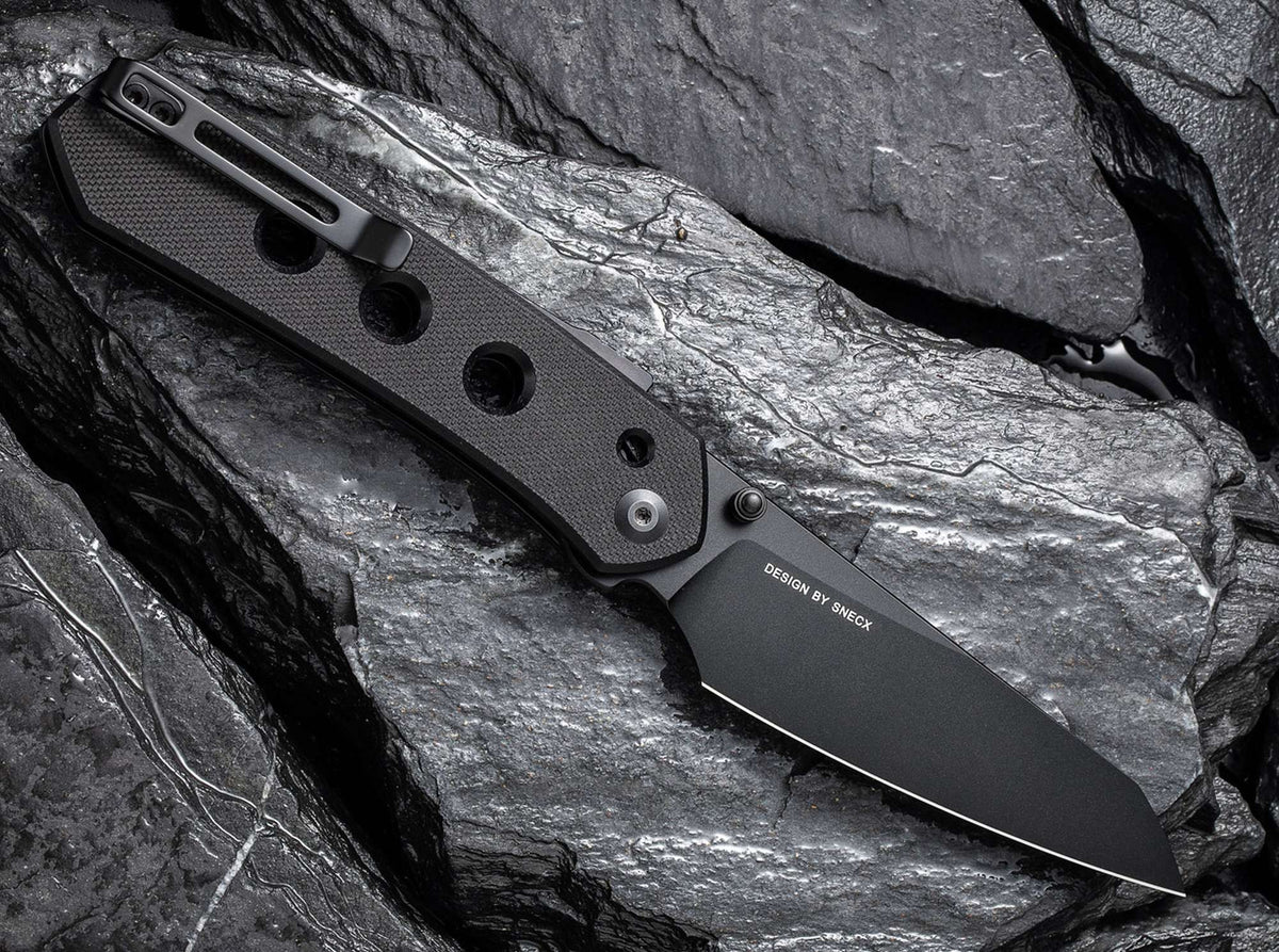Σουγιάς CIVIVI Vision FG G10 All Black Nitro-V | www.lightgear.gr