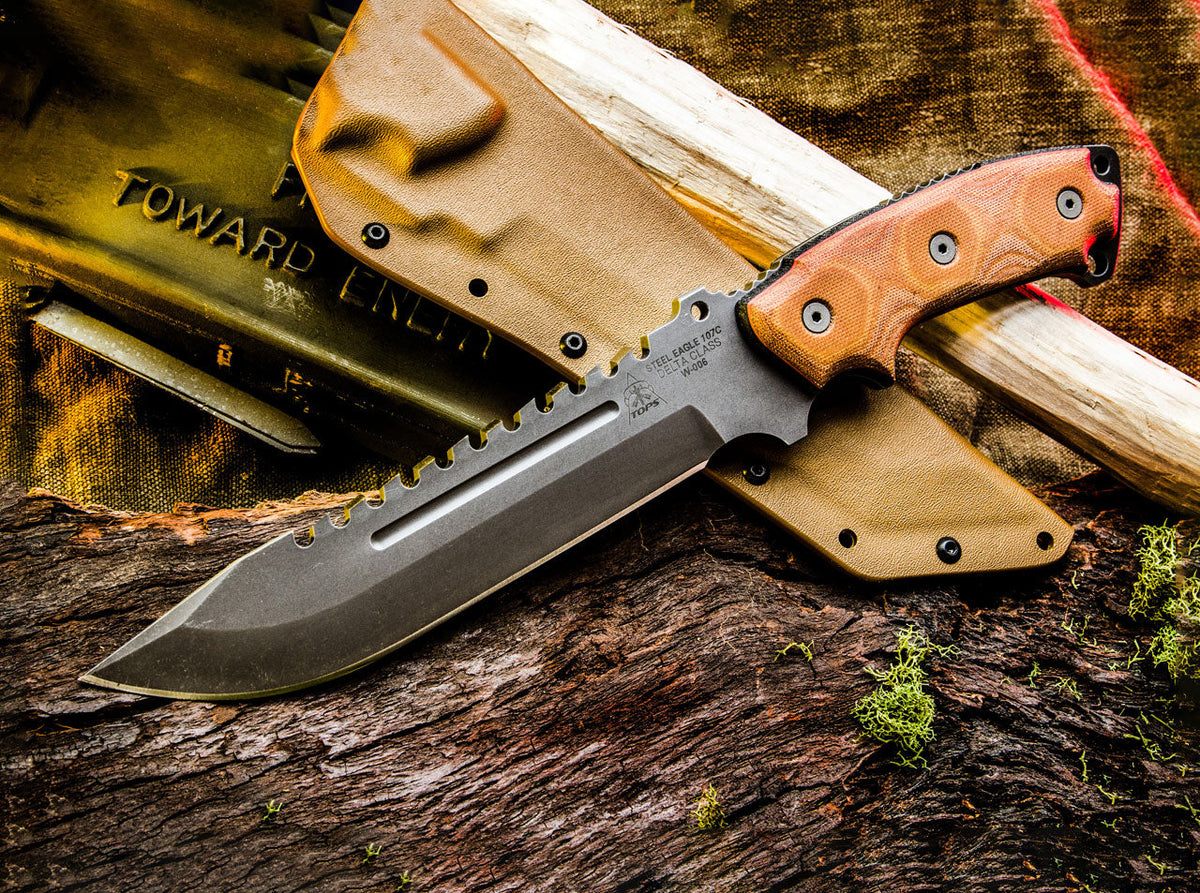 Μαχαίρι TOPS Steel Eagle 107C Delta Class | www.lightgear.gr
