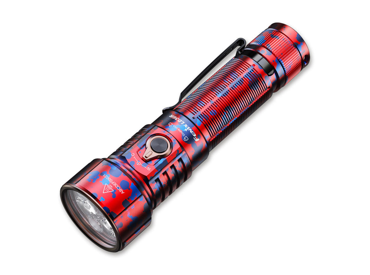 Επαναφορτιζόμενος Φακός Led Fenix LD36R Flame Camo | www.lightgear.gr
