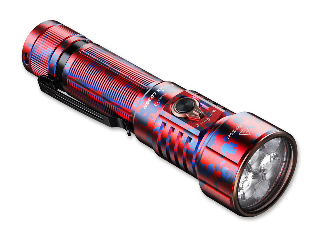 Επαναφορτιζόμενος Φακός Led Fenix LD36R Flame Camo | www.lightgear.gr