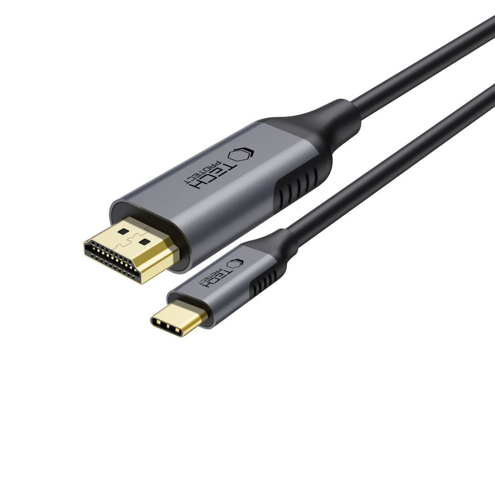 Καλώδιο USB-C / HDMI Tech-Protect UltraBoost 60Hz 180cm Μαύρο | www.lightgear.gr