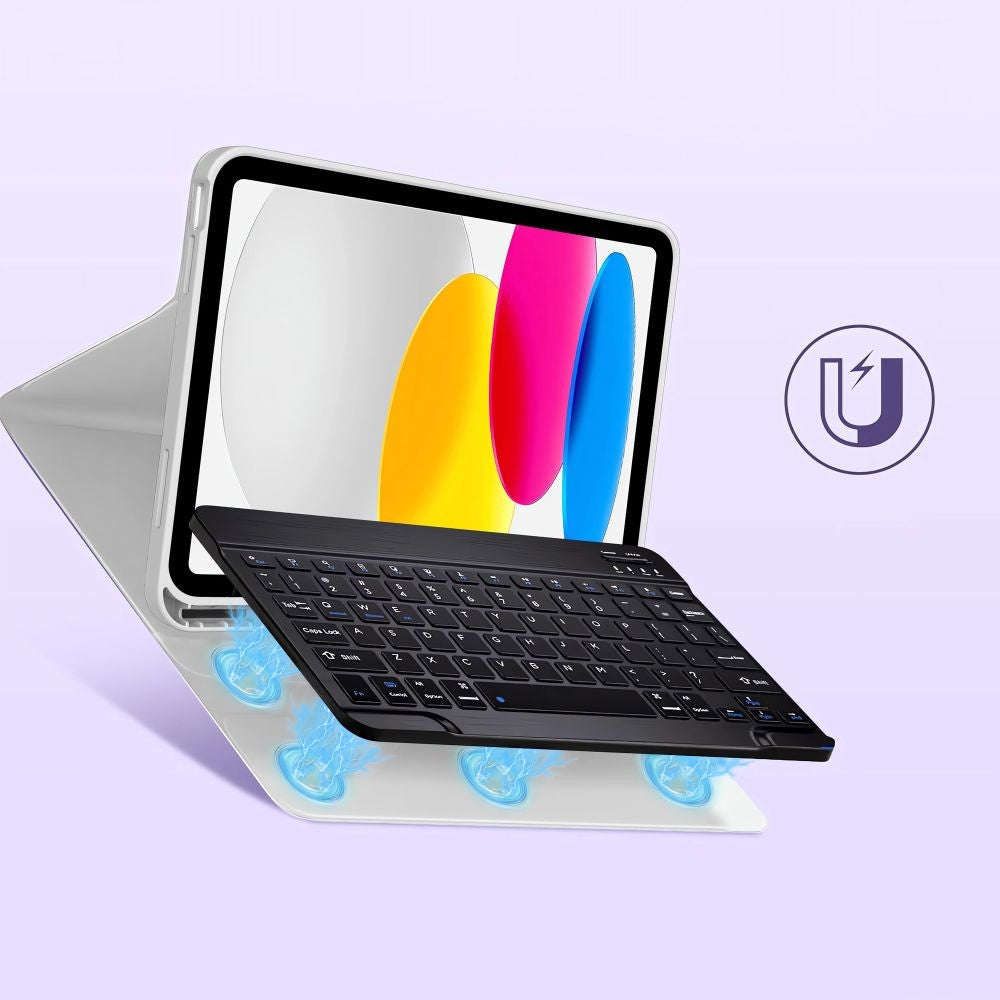 SC Pen + Keyboard Θήκη Tech-Protect για iPad 10.9" 2022 (10th Gen) / 11" 2025 (11th Gen) Γκρι | www.lightgear.gr