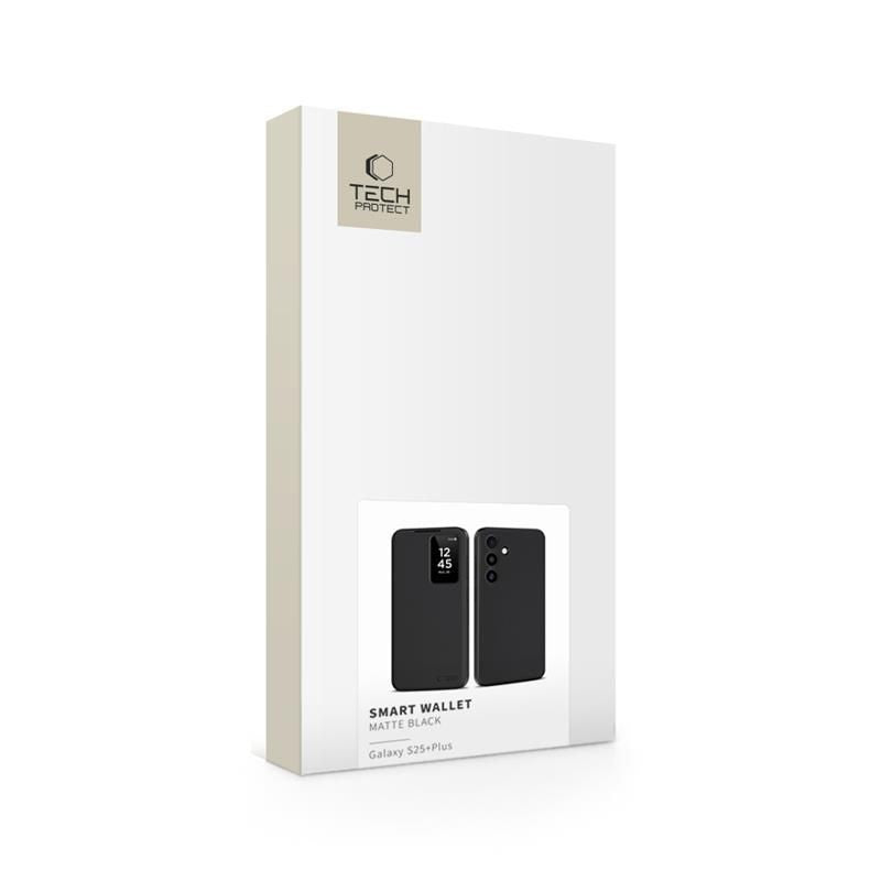 Smart Wallet Θήκη Tech-Protect για Samsung Galaxy S25+ Matte Black | www.lightgear.gr