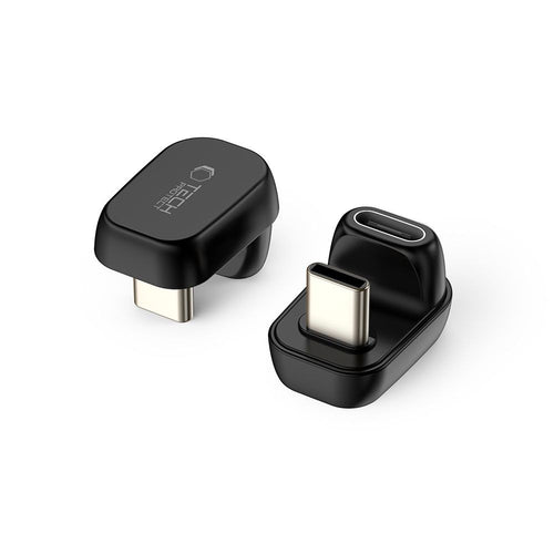 Ultraboost AA04 USB-C Angled Adapter Tech-Protect Μαύρο | www.lightgear.gr