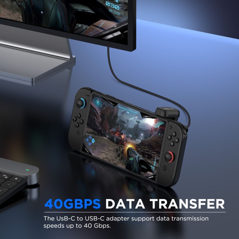 Ultraboost AA04 USB-C Angled Adapter Tech-Protect Μαύρο | www.lightgear.gr