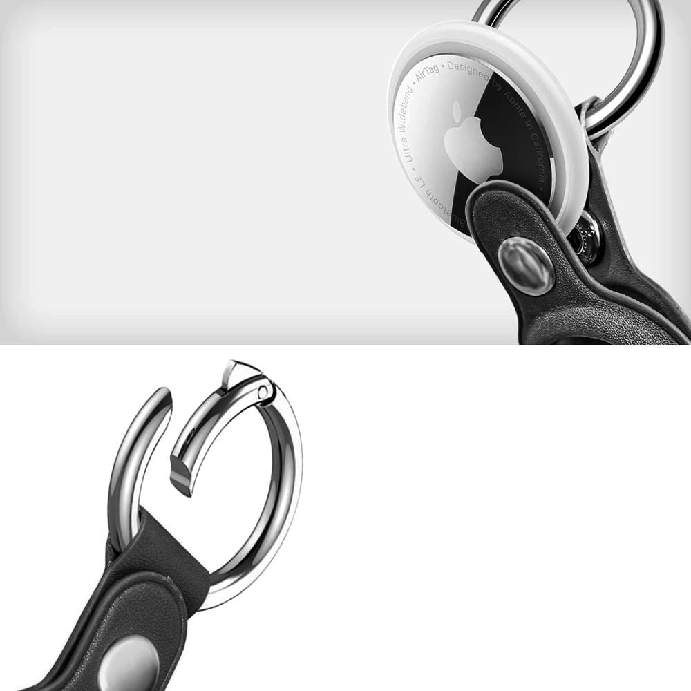 NaturalFit Θήκη Tech-Protect για Apple AirTag 1/2 Μαύρο | www.lightgear.gr