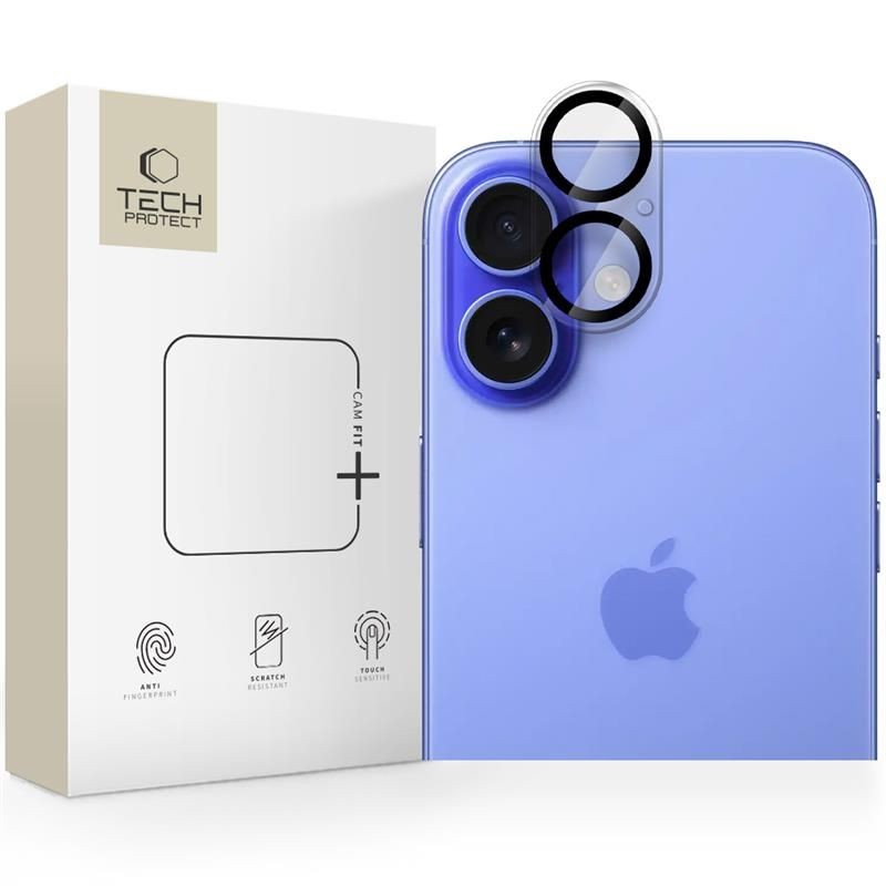 Camera Cover Tech-Protect Cam Fit+ για iPhone 16 / 16 Plus Διάφανο | www.lightgear.gr
