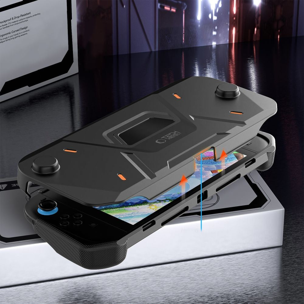 Carbonox Θήκη Tech-Protect για Nintendo Switch 2 Μαύρο | www.lightgear.gr