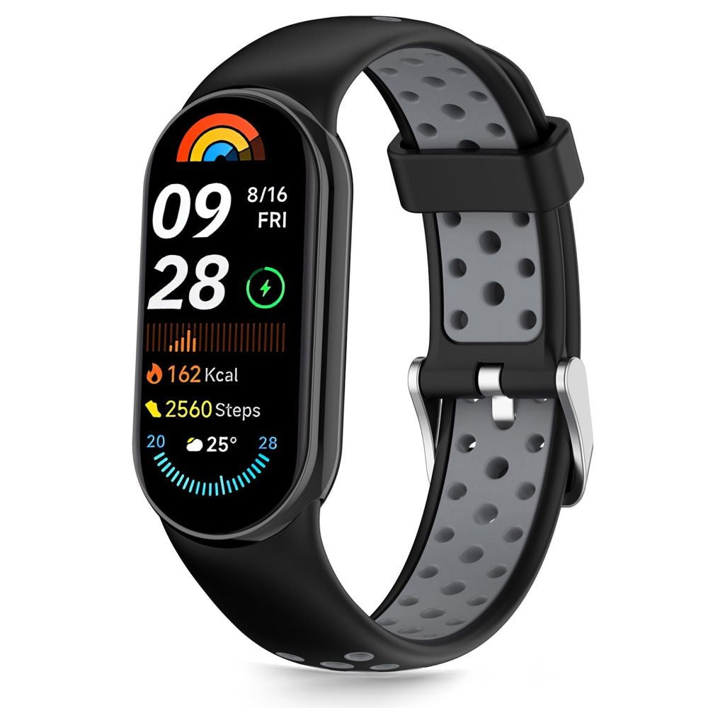 IconBand Air Strap Tech-Protect για Xiaomi Smart Band 8 / 9 / 10 / NFC Μαύρο Γκρι | www.lightgear.gr